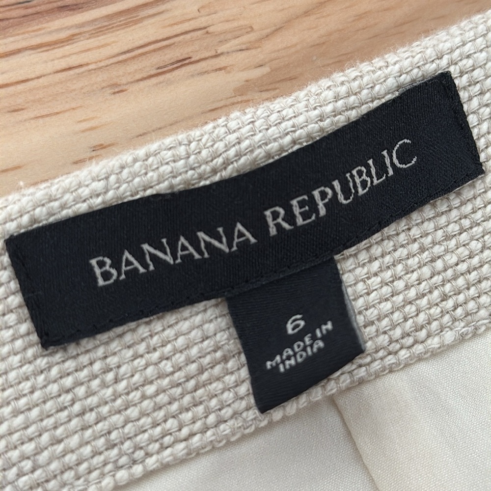 NWOT | Banana Republic linen blend Women's Skirt - Picture 13 of 16